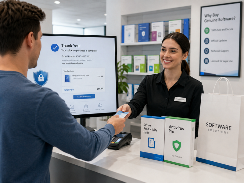 Nên mua key Win 11 Pro từ Microsoft Store, đại lý uy tín hoặc cửa hàng có hóa đơn rõ ràng. 